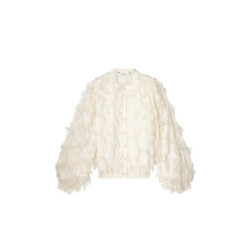 Summum 2s3189-12066 blouse fringe fluffy