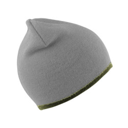 Result Unisex reversible fashion fit winter beanie hat