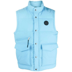 Woolrich Licht polyester bodywarmer met donsvulling