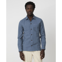 J.C. Rags casual overhemd met lange mouwen ash
