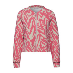 Street One a322599 printed silk look jacket