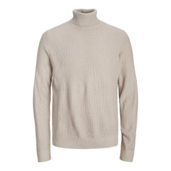 Jack & Jones Jorkyle knit roll neck jnr taupe