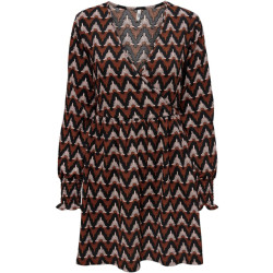 Jacqueline de Yong Jdylotus ls wrap dress jrs dessin