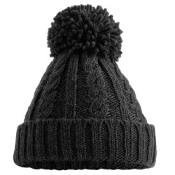 Beechfield Unsiex volwassenen kabelbreien melange beanie