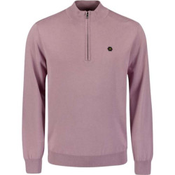 No Excess Pullover half zip mauve