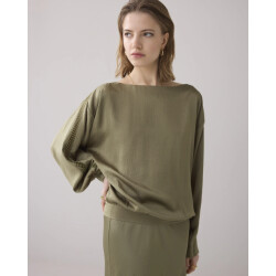 Summum 2s3267-11817 612 top batsleeves silky touch combatgreen