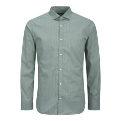 Jack & Jones Jprblablackpool print ls shirt sn melee