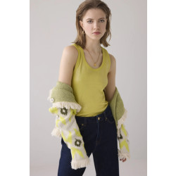 Summum 3s4873-5138 rib tanktop cotton rib