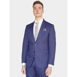 Bos Bright Blue Kostuum fresco modern fit bs20/02802