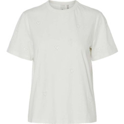 Y.A.S Yasmerala ss t-shirt s. star white