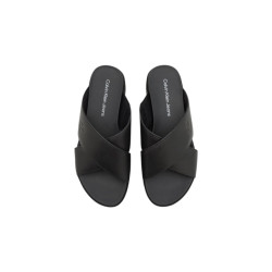 Calvin Klein Leren plateausandalen