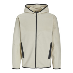 Jack & Jones jcofusion sweat zip hood noos 12260150 moonbeam