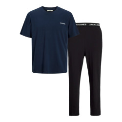 Jack & Jones Heren pyjamaset jaceverest blauw/zwart