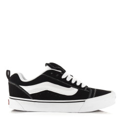 Vans knu skool | black / true whit lage sneakers unisex