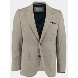 Bos Bright Blue Colbert luka jersey jacket 243037lu21bo/820 sand