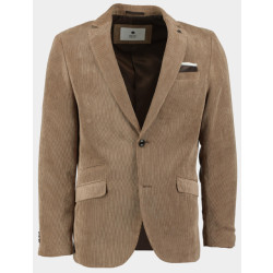 Bos Bright Blue Colbert heleen jacket drop 7,5 243037he30bo/830 camel