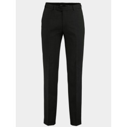 Bos Bright Blue Wollen pantalon wolmix pantalon antraciet 09.a.110/5611