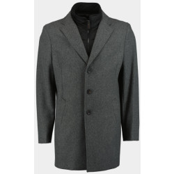 Bos Bright Blue Wollen jas job coat 24301jo07bo/980 anthra