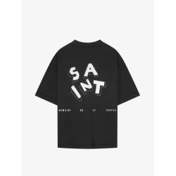 Saint Blanc Domaine t-shirt jet black