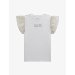 Guess Meisje t-shirt w/mesh ceremony