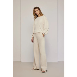 Summum Rome-11580 trousers boot cut punto milano (4s2197)