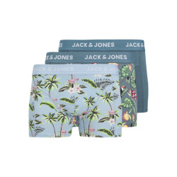 Jack & Jones Heren boxershorts trunks jacflower 3-pack