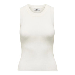 Jacqueline de Yong Jdyaya solid tank top knt off-white