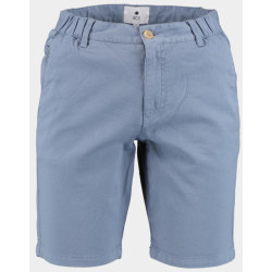 Bos Bright Blue Korte broek ferdinand structure chino sho 24109fe06bo/263 stone wash