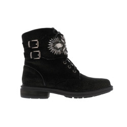Paris Punk Dames strass biker boot