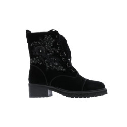 Paris Punk Dames strass velvet