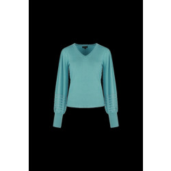 G-Maxx Marley knitting sweater aqua