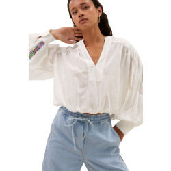 By-Bar Amsterdam Linn blouse off white