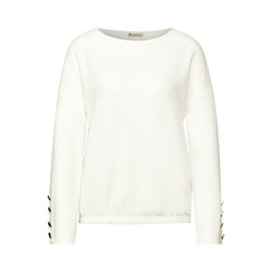Street One a322791 shirt w.buttons at sleeves