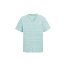 Tom Tailor Inmjected v-neck mint