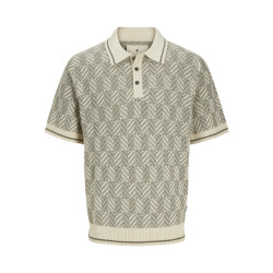 Jack & Jones Jprblucody structure knit polo ss dessin