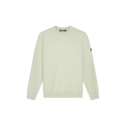 Malelions men knitted crewneck mm1-ps25-02 287 pale aque