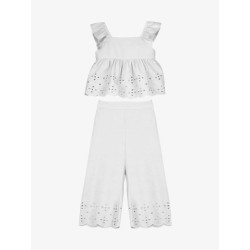 Mayoral Meisjes set broderie wit