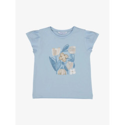 Mayoral Meisjes t-shirt blue