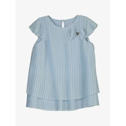 Mayoral Pleated tulle dress