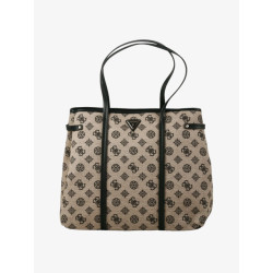 Guess Dames reistas beyza tote zwart logo