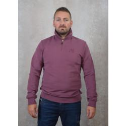 AB Lifestyle Diamond half-zip sweater