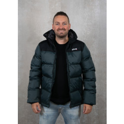 Schott N.Y.C. Blouson capuche empiecements