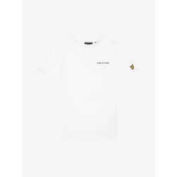 Lyle and Scott Jongens shirt script embroidered wit