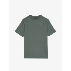 Lyle and Scott Jongens shirt tonal green mercurial