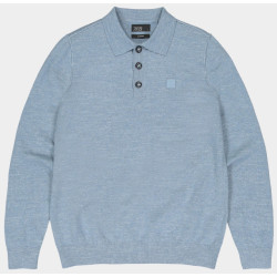 Butcher of Blue Polo lange mouw lt clifden polo l/s m2416001/836