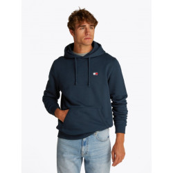 Tommy Hilfiger Dm0dm202581 c1g  badge hoodie - dark night navy heren sweater