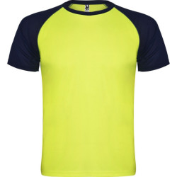 Roly Kinderen/kinderen indianapolis sport t-shirt met korte mouwen