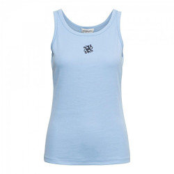 &Co Woman &co women singlet selena chambray blue