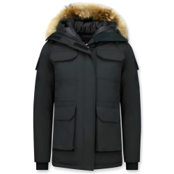 Matogla Parka jas met bontkraag