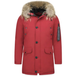 Enos Parka jas met bontkraag